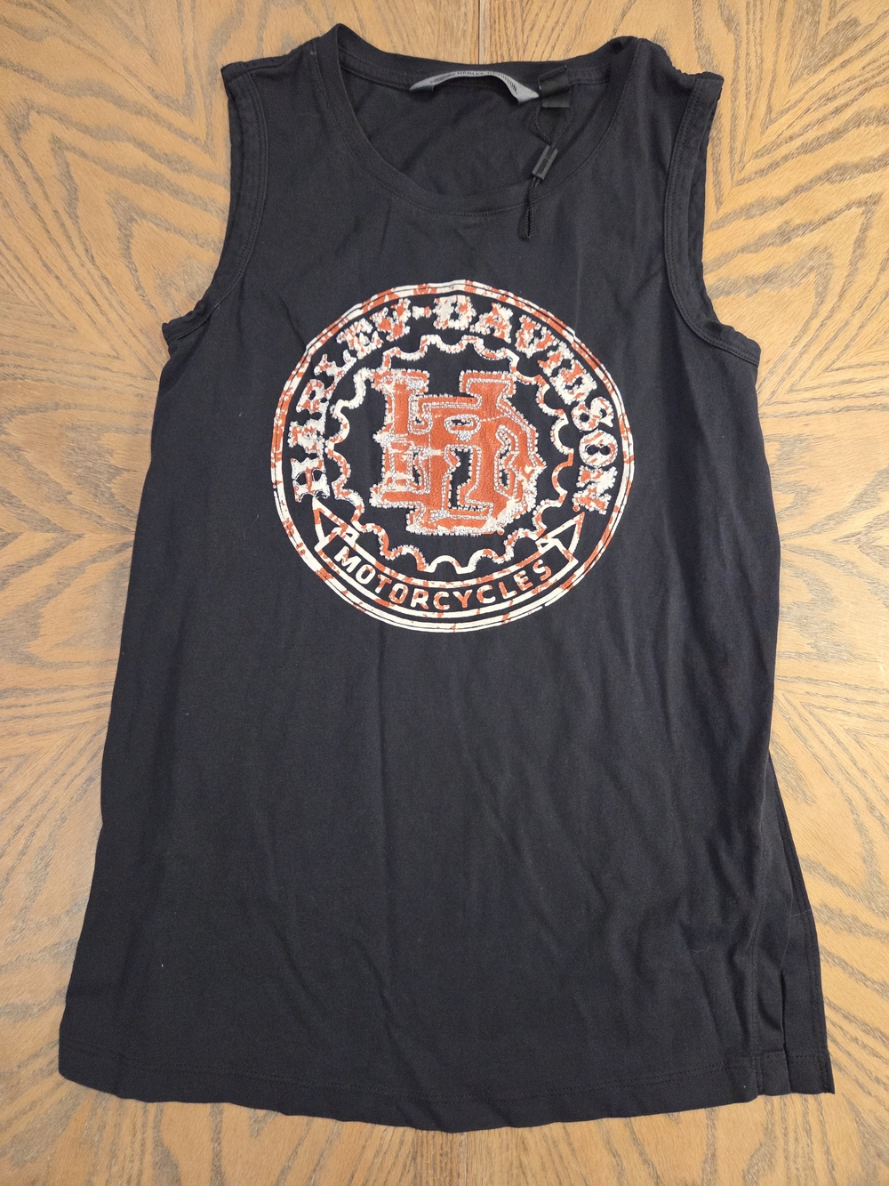 NWOT Harley Davidson Beaded Graphic Tank Top Biker Streetwear XS